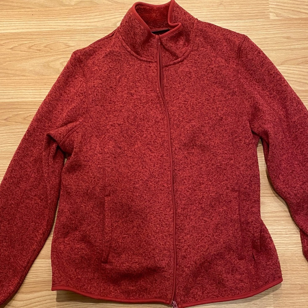 Preowned Swiss Tech Women's Deep Red Jacket XL